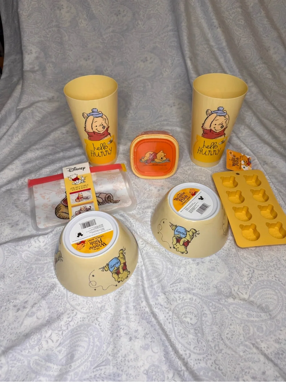 Disney Winnie the Pooh Snack & Drink Set